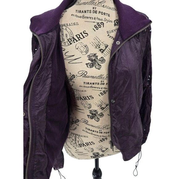 Free People Movement Elevation Jacket Purple Small - Picture 7 of 13